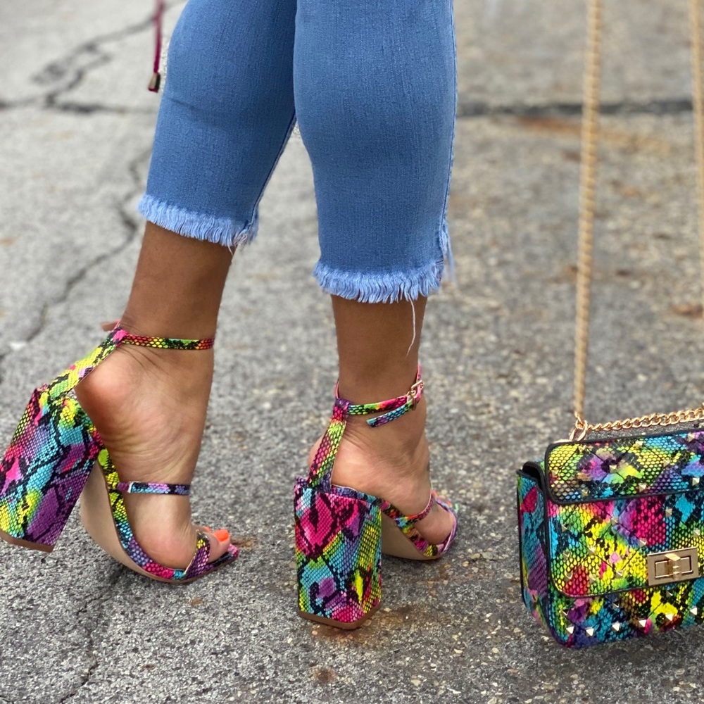 Medusa Strappy Heel